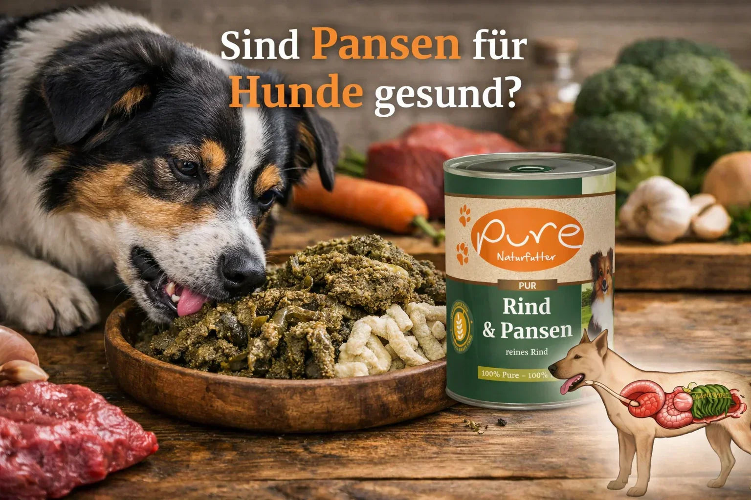 Sind Pansen für Hunde gesund? Was wirklich drinsteckt
