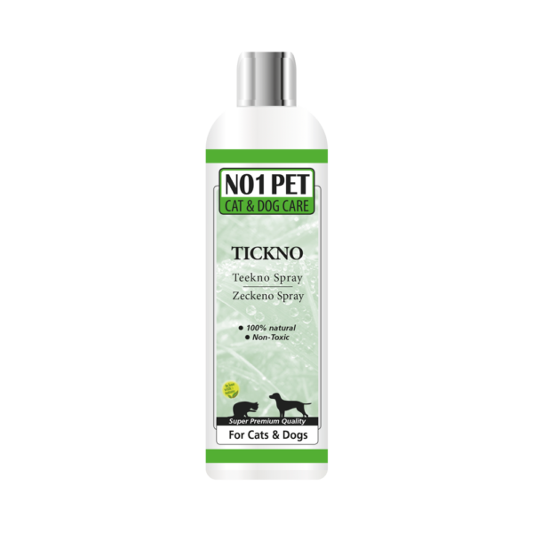 Produktbild NO1PET TickNo Spray – natürliches, nicht toxisches Zeckenschutzspray für Hunde, Katzen und Menschen