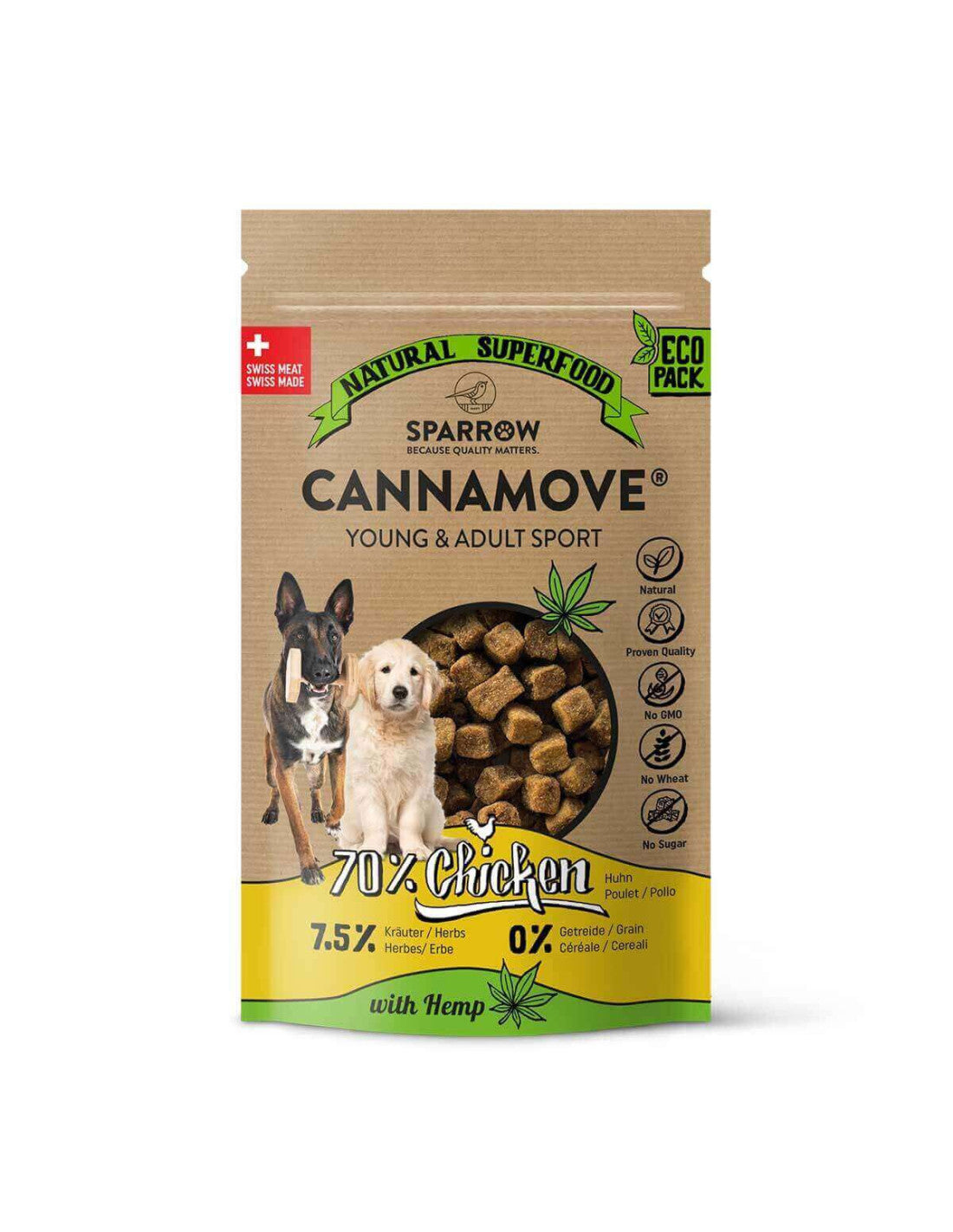 Snack mit viel Fleisch für den gesunden Bewegungsapparat – 200g hochwertige Leckerlis für Hunde zur Unterstützung der Gelenkgesundheit.