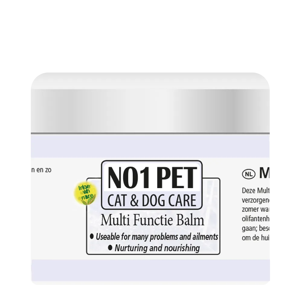 NO1Pet Pflegebalsam für Hunde und Katzen in Dose – natürlicher Balsam für Pfoten und Haut