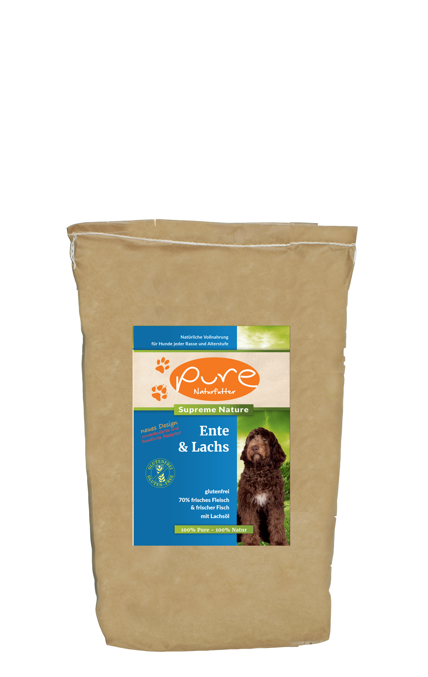 Pure Supreme Nature 5kg – hochwertiges, ausgewogenes Hundefutter für alle Rassen, ideal für gesunde Ernährung und glänzendes Fell.