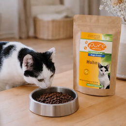 PURE Premium Cat Probierpackung – Katzenfutter Huhn, getreidefrei