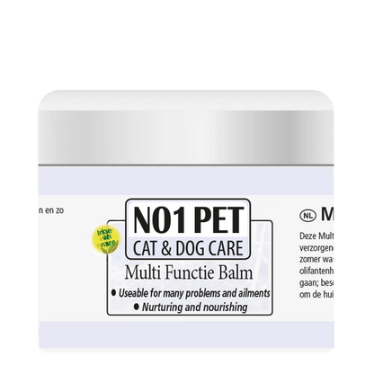 NO1Pet Pflegebalsam für Hunde und Katzen in Dose – natürlicher Balsam für Pfoten und Haut