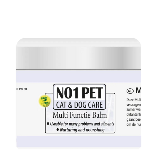NO1Pet Pflegebalsam für Hunde und Katzen in Dose – natürlicher Balsam für Pfoten und Haut