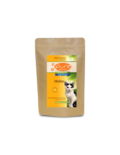 Premium Huhn 500g – hochwertiges, proteinreiches Katzenfutter mit Huhn, ideal für eine gesunde und schmackhafte Ernährung von Katzen.