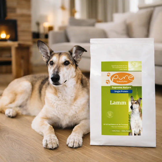 PURE Supreme Nature Dog Lamm – Getreidefreies Trockenfutter für adulte Hunde (Lamm)